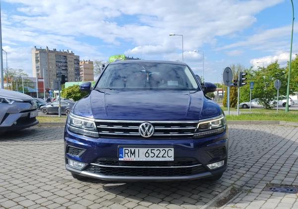 Volkswagen Tiguan cena 92000 przebieg: 147430, rok produkcji 2016 z Olesno małe 154